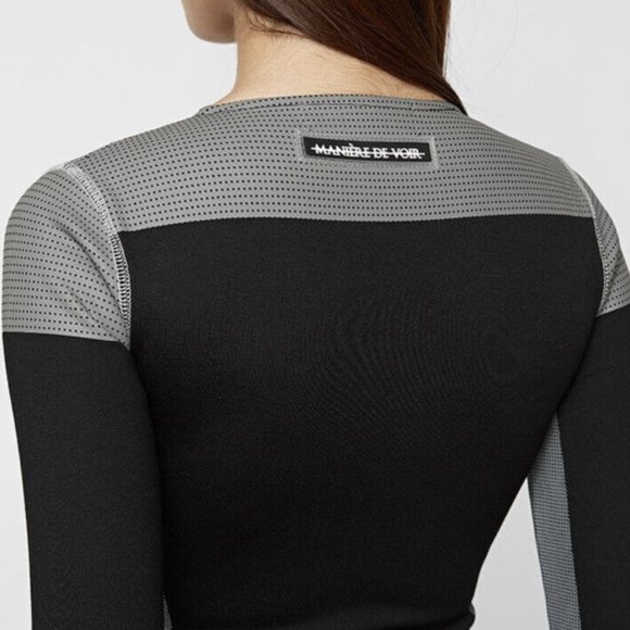 Maniere De Voir Technical Print Jumpsuit - Never Worn - US SIZE 4 - Picture 7 of 7